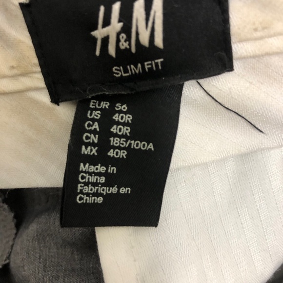 H&M Light Gray Men's Suit - Picture 6 of 14